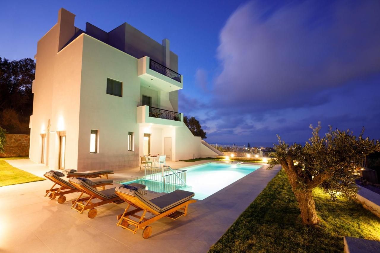 Apartment Tilio - New Apartment With Private Pool 1400M From The Beach Ретимно Екстериор снимка