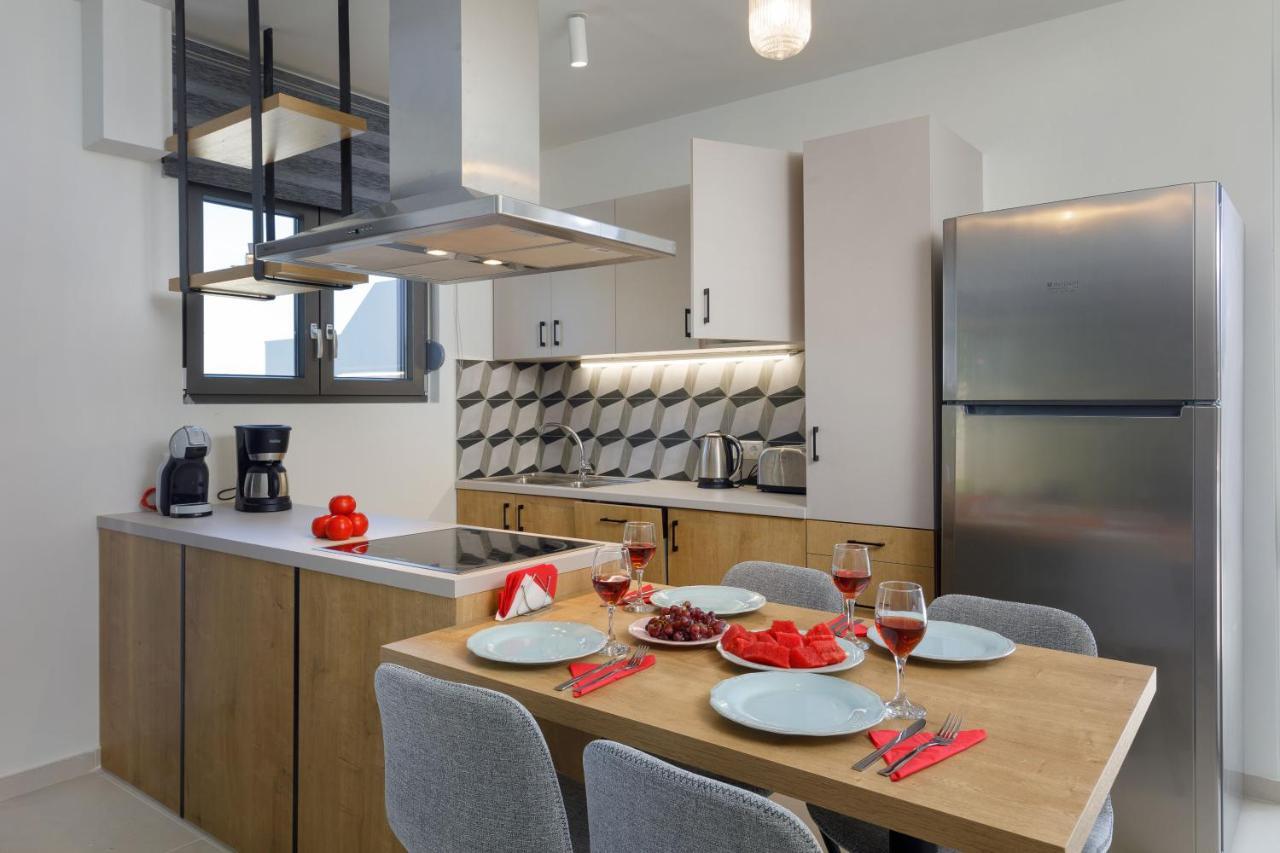 Apartment Tilio - New Apartment With Private Pool 1400M From The Beach Ретимно Екстериор снимка